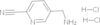 2-Pyridinecarbonitrile,5-(aminomethyl)-(9CI)