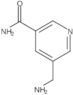 5-(Aminomethyl)-3-pyridinecarboxamide