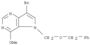 5H-Pyrrolo[3,2-d]pyrimidine,7-bromo-4-methoxy-5-[(phenylmethoxy)methyl]-