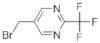 Pyrimidine, 5-(bromomethyl)-2-(trifluoromethyl)- (9CI)