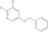 2,3-Dichloro-5-(phenylmethoxy)pyridine