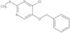 4-Chloro-2-(methylthio)-5-(phenylmethoxy)pyrimidine