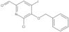 6-Chloro-4-iodo-5-(phenylmethoxy)-2-pyridinecarboxaldehyde