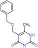 5-[(benzyloxy)methyl]-6-methylpyrimidine-2,4(1H,3H)-dione
