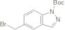 1H-Indazole-1-carboxylic acid, 5-(bromomethyl)-, 1,1-dimethylethyl ester