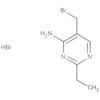 4-Pyrimidinamine, 5-(bromomethyl)-2-ethyl-, monohydrobromide