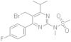 5-(Bromomethyl)-4-(4-fluorophenyl)-6-isopropyl-2-[methyl(methylsulfonyl)amino]pyrimidine