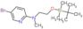 5-bromo-N-[2-[tert-butyl(dimethyl)silyl]oxyethyl]-N-methyl-pyridin-2-amine