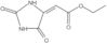 Ethyl 2-(2,5-dioxo-4-imidazolidinylidene)acetate