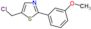 5-(chloromethyl)-2-(3-methoxyphenyl)-1,3-thiazole