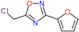 5-(chloromethyl)-3-(furan-2-yl)-1,2,4-oxadiazole