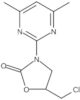 2-Oxazolidinone, 5-(chloromethyl)-3-(4,6-dimethyl-2-pyrimidinyl)-