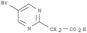 2-Pyrimidineaceticacid, 5-bromo-