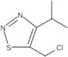 5-(Chloromethyl)-4-(1-methylethyl)-1,2,3-thiadiazole
