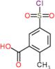5-(chlorosulfonyl)-2-methylbenzoic acid