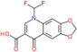 5-(difluoromethyl)-8-oxo-5,8-dihydro[1,3]dioxolo[4,5-g]quinoline-7-carboxylic acid