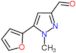 5-(2-Furanyl)-1-methyl-1H-pyrazole-3-carboxaldehyde