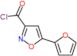 5-furan-2-ylisoxazole-3-carbonyl chloride