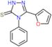 5-(furano-2-il)-4-fenil-2,4-dihidro-3H-1,2,4-triazol-3-tiona