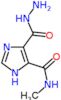 4-(hydrazinocarbonyl)-N-methyl-1H-imidazole-5-carboxamide