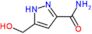 5-(hydroxymethyl)-1H-pyrazole-3-carboxamide