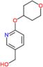 (6-tetrahydropyran-4-yloxy-3-pyridyl)methanol