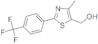 {4-methyl-2-[4-(trifluoromethyl)phenyl]-1,3-thiazol-5-yl}methanol