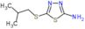 5-[(2-methylpropyl)sulfanyl]-1,3,4-thiadiazol-2-amine