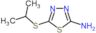 5-[(1-Methylethyl)thio]-1,3,4-thiadiazol-2-amine