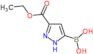 [3-(ethoxycarbonyl)-1H-pyrazol-5-yl]boronic acid