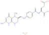 calcium dihydride - N-[(4-{[(2-amino-5-methyl-4-oxo-1,4,5,6,7,8-hexahydropteridin-6-yl)methyl]amino}phenyl)carbonyl]glutamic acid (1:1)