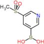 (5-methylsulfonyl-3-pyridyl)boronic acid