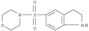 1H-Indole,2,3-dihydro-5-(4-morpholinylsulfonyl)-