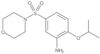 2-(1-Methylethoxy)-5-(4-morpholinylsulfonyl)benzenamine