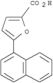 2-Furancarboxylic acid,5-(1-naphthalenyl)-