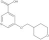 5-[(Tetrahydro-2H-pyran-4-yl)methoxy]-3-pyridinecarboxylic acid