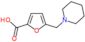 5-(piperidin-1-ylmethyl)furan-2-carboxylic acid