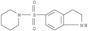 1H-Indole,2,3-dihydro-5-(1-piperidinylsulfonyl)-