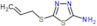 5-(prop-2-en-1-ylsulfanyl)-1,3,4-thiadiazol-2-amine