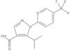 5-(1-Methylethyl)-1-[5-(trifluoromethyl)-2-pyridinyl]-1H-pyrazole-4-carboxylic acid