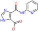 4-[(2-Pyridinylamino)carbonyl]-1H-imidazole-5-carboxylic acid