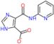 4-(pyridin-2-ylcarbamoyl)-1H-imidazole-5-carboxylate