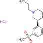 (3S)-3-[3-(methylsulfonyl)phenyl]-1-propylpiperidine hydrochloride