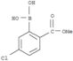 1-Methyl 2-borono-4-chlorobenzoate