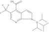 5-(Trifluoromethyl)-1-[tris(1-methylethyl)silyl]-1H-pyrrolo[2,3-b]pyridine-4-carboxylic acid