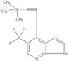 5-(Trifluoromethyl)-4-[2-(trimethylsilyl)ethynyl]-1H-pyrrolo[2,3-b]pyridine