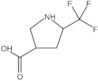 5-(Trifluoromethyl)-3-pyrrolidinecarboxylic acid