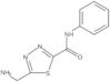 5-(Aminomethyl)-N-phenyl-1,3,4-thiadiazole-2-carboxamide