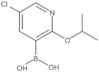 B-[5-Chloro-2-(1-methylethoxy)-3-pyridinyl]boronic acid