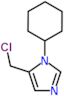 5-(chloromethyl)-1-cyclohexyl-imidazole